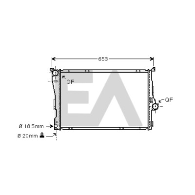 Radiateur, refroidissement du moteur