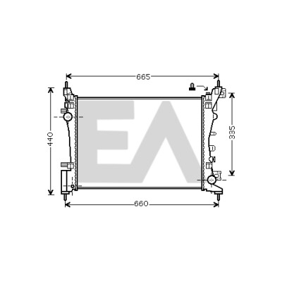 Radiateur, refroidissement du moteur