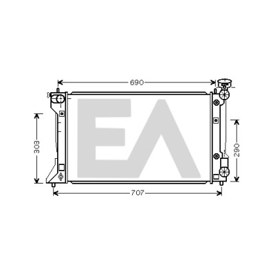 Radiateur, refroidissement du moteur