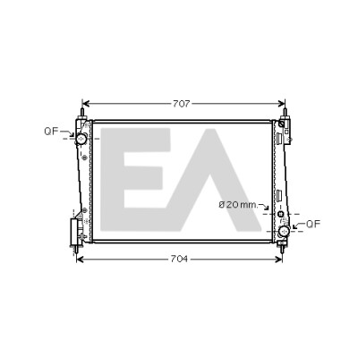 Radiateur, refroidissement du moteur