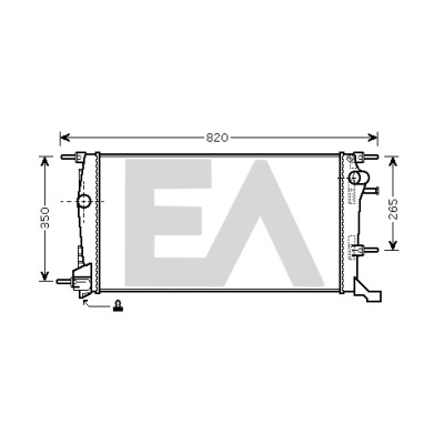 Radiateur, refroidissement du moteur