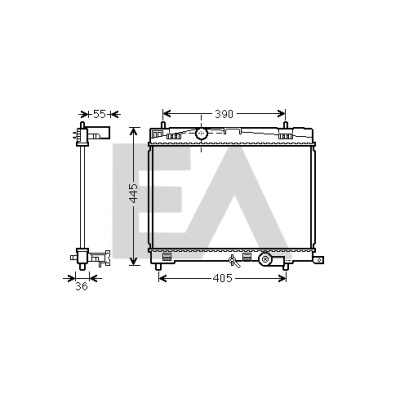Radiateur, refroidissement du moteur