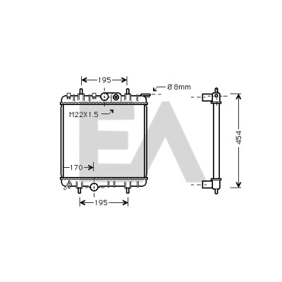 Radiateur, refroidissement du moteur