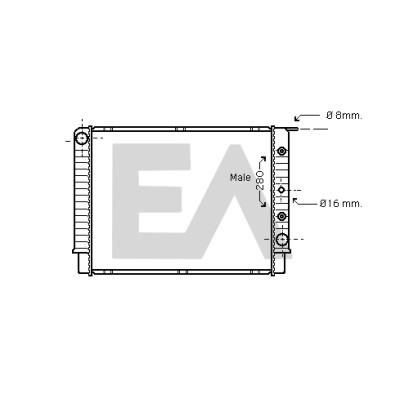 Radiateur, refroidissement du moteur
