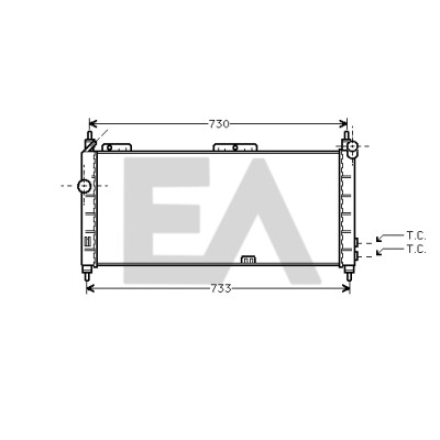 Radiateur, refroidissement du moteur