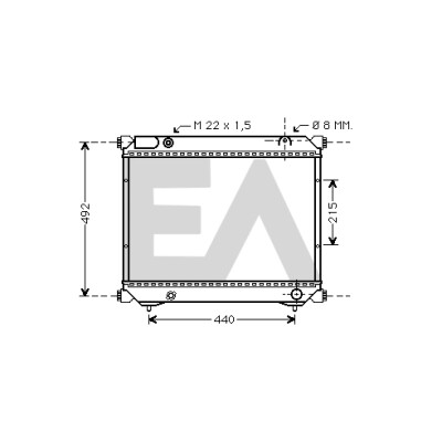 Radiateur, refroidissement du moteur