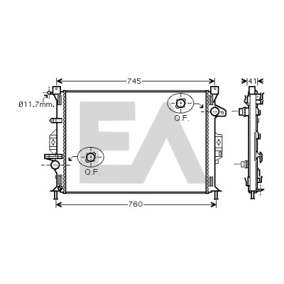 Radiateur, refroidissement du moteur