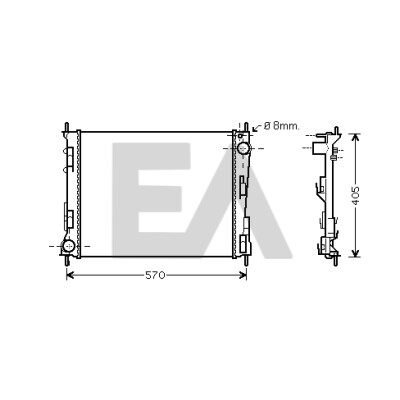 Radiateur, refroidissement du moteur