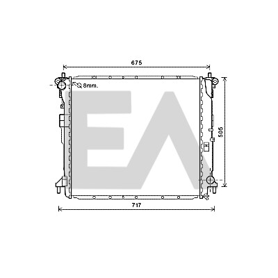Radiateur, refroidissement du moteur