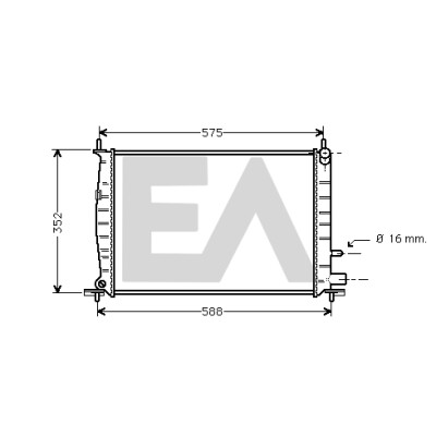 Radiateur, refroidissement du moteur