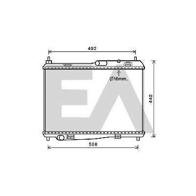 Radiateur, refroidissement du moteur