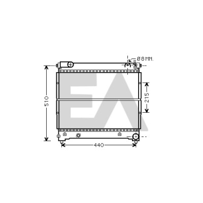 Radiateur, refroidissement du moteur