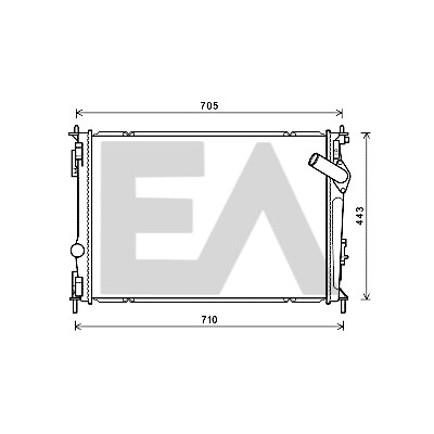 Radiateur, refroidissement du moteur