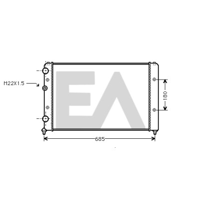 Radiateur, refroidissement du moteur
