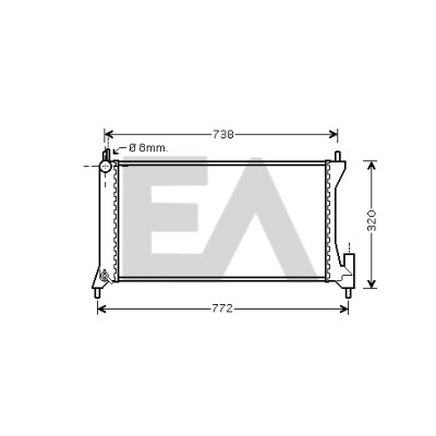 Radiateur, refroidissement du moteur