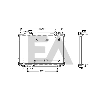 Radiateur, refroidissement du moteur