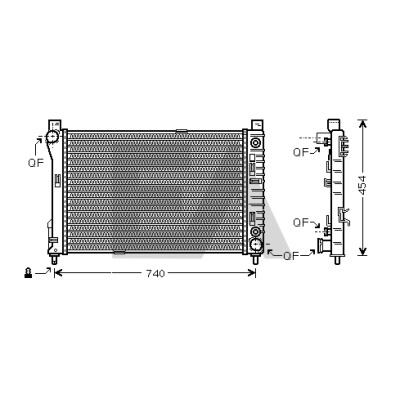 Radiateur, refroidissement du moteur