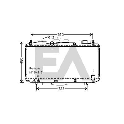 Radiateur, refroidissement du moteur