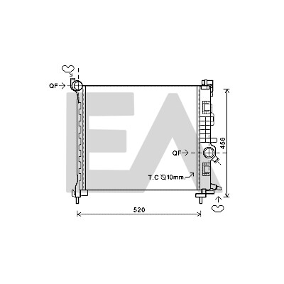 Radiateur, refroidissement du moteur