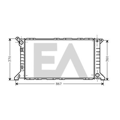 Radiateur, refroidissement du moteur