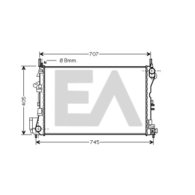 Radiateur, refroidissement du moteur