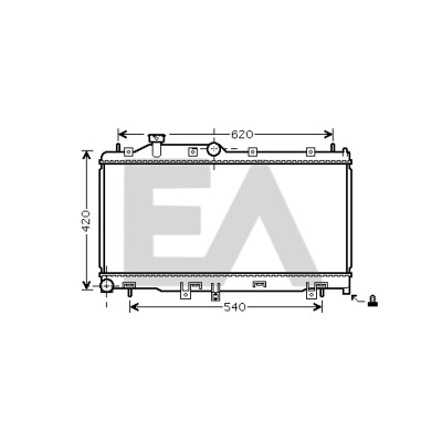 Radiateur, refroidissement du moteur