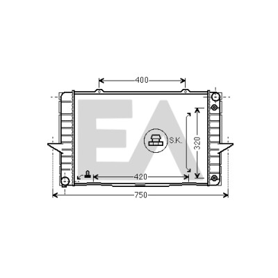 Radiateur, refroidissement du moteur