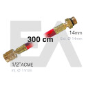 Tuyau de remplissage, appareil de service de climatisation EACLIMA 19M1122ELA