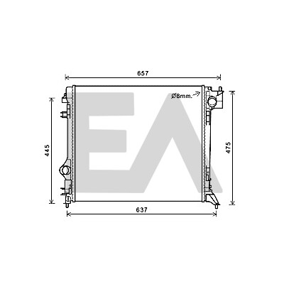 Radiateur, refroidissement du moteur