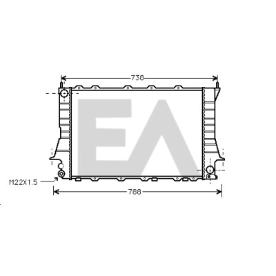 Radiateur, refroidissement du moteur