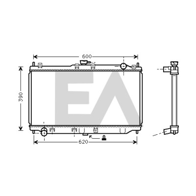 Radiateur, refroidissement du moteur
