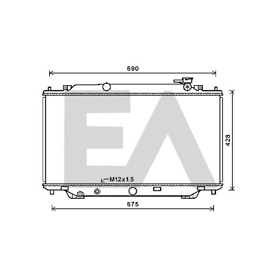 Radiateur, refroidissement du moteur