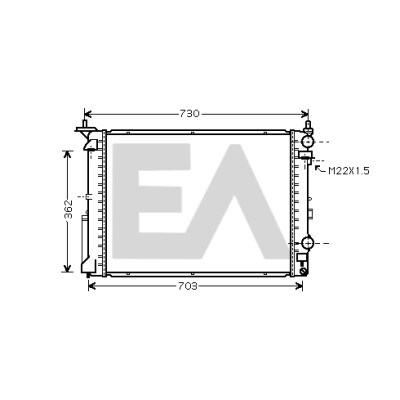 Radiateur, refroidissement du moteur
