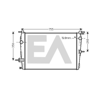Radiateur, refroidissement du moteur