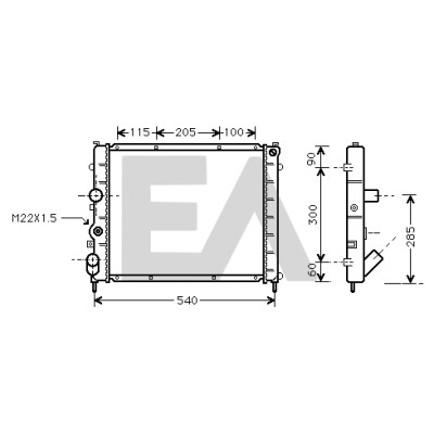 Radiateur, refroidissement du moteur