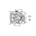 Ventilateur, refroidissement du moteur