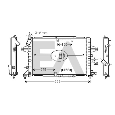 Radiateur, refroidissement du moteur