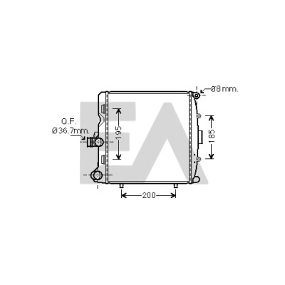 Radiateur, refroidissement du moteur