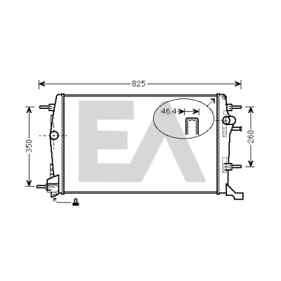 Radiateur, refroidissement du moteur
