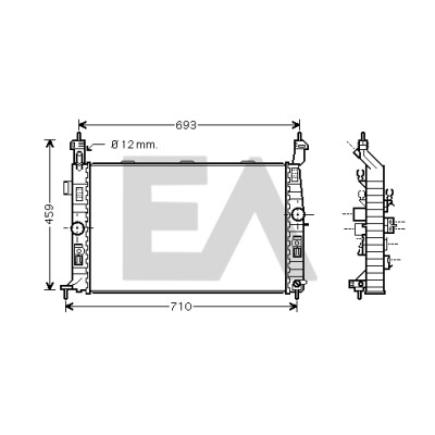 Radiateur, refroidissement du moteur