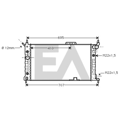 Radiateur, refroidissement du moteur