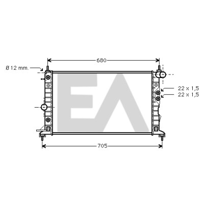 Radiateur, refroidissement du moteur