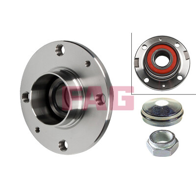Kit de roulement de roue FAG 713 6063 500