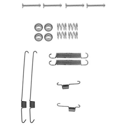 Kit d'accessoires, mâchoires de frein HELLA 8DZ 355 200-001