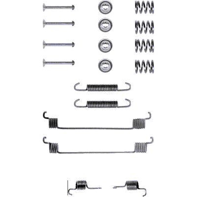 Kit d'accessoires, mâchoires de frein HELLA 8DZ 355 200-101