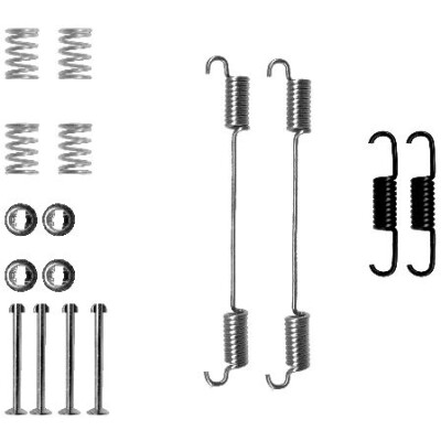 Kit d'accessoires, mâchoires de frein HELLA 8DZ 355 200-601