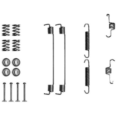 Kit d'accessoires, mâchoires de frein HELLA 8DZ 355 200-671