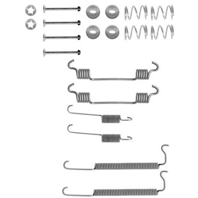 Kit d'accessoires, mâchoires de frein HELLA 8DZ 355 200-811