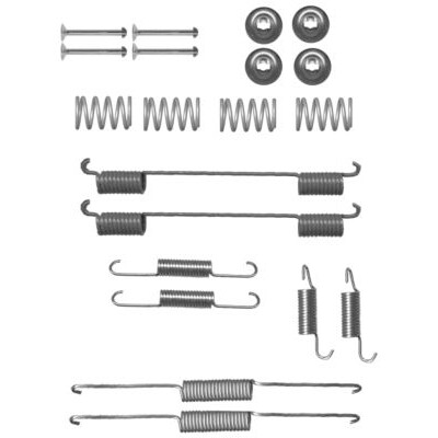 Kit d'accessoires, mâchoires de frein HELLA 8DZ 355 200-821