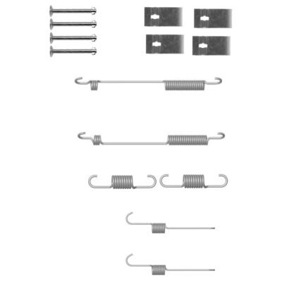 Kit d'accessoires, mâchoires de frein HELLA 8DZ 355 200-941